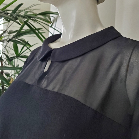 Alfred Sung Sheer Top - Picture 2 of 5